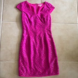 Stunning Lilly Pulitzer purple shift dress. S-2